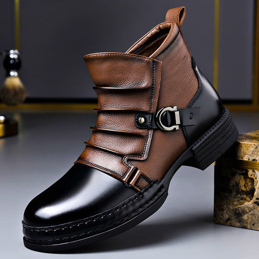 Zapatos elegantes hombre efecto piel atemporales