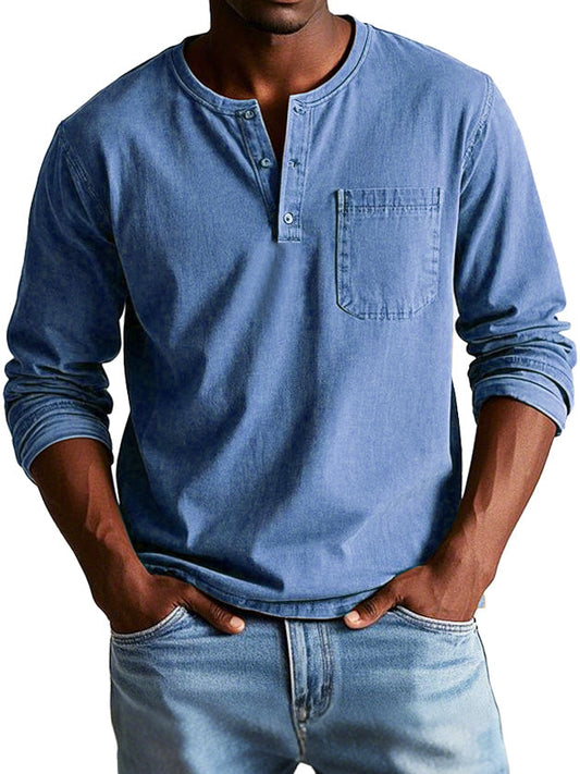 Azel | Camisa Vintage de Manga Larga