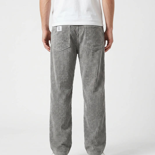 Pantalón pana hombre cintura elástica corte amplio