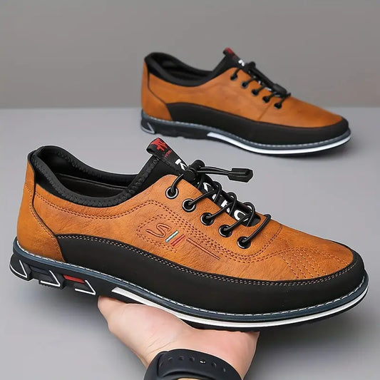 Azel | Zapatos Oxford Efecto Cuero de Calidad Artesanal