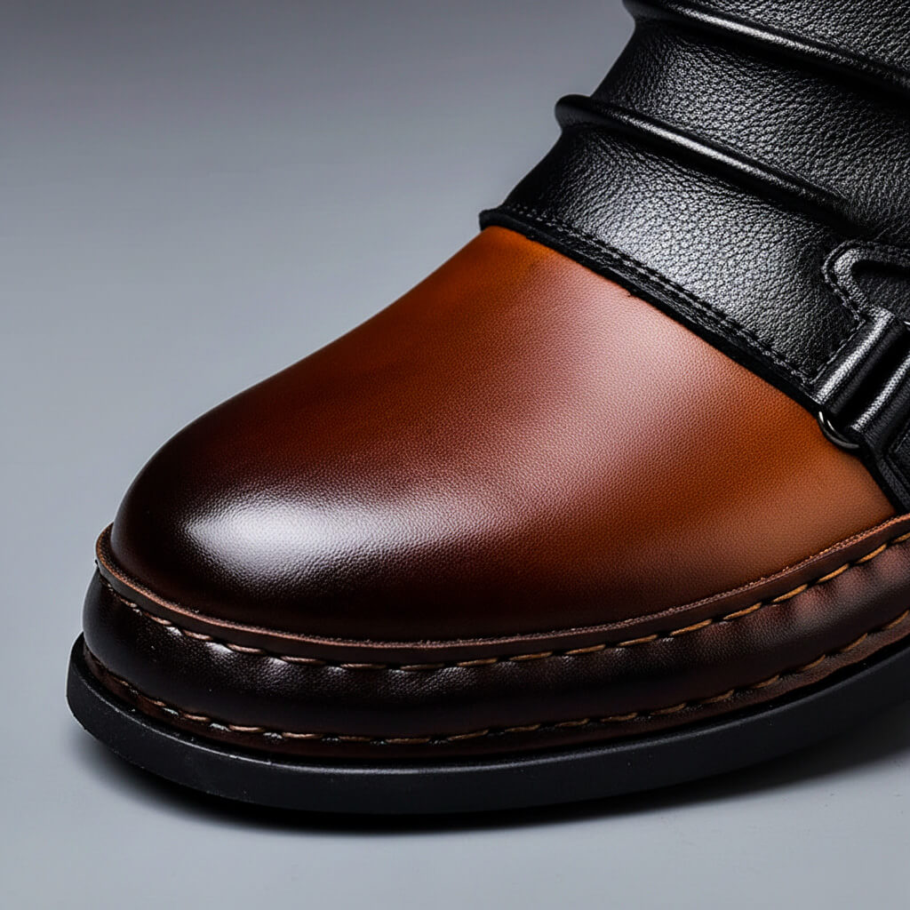 Zapatos elegantes hombre efecto piel atemporales