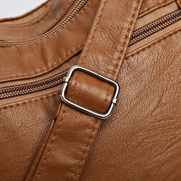 Bolso vintage mujer efecto piel casual