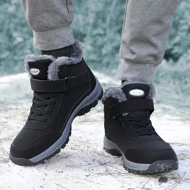 Botas de nieve de hombre con forro cálido – vista 5