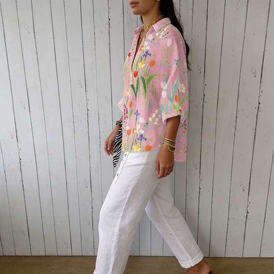 Fiona | Blusa de Primavera
