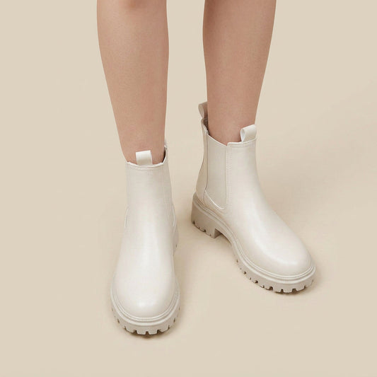 Gisela | Botines Chelsea de Mujer con Suela Track Dentada