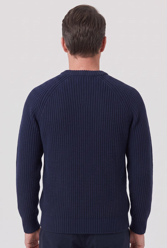 Jersey de punto grueso de hombre con canalé - imagen 2