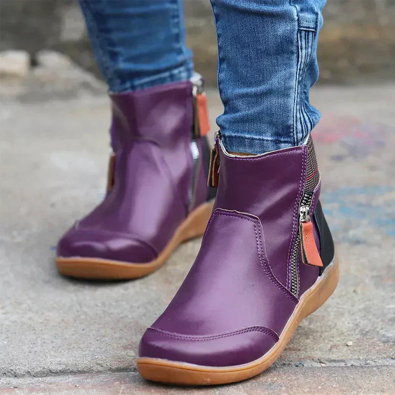 Marisa | Botines de Invierno con Forro de Felpa y Suela Antideslizante