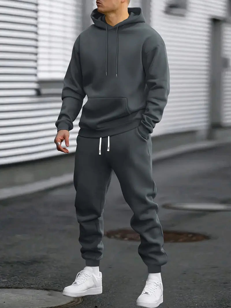 Chándal de hombre con sudadera con capucha y jogger - imagen 5