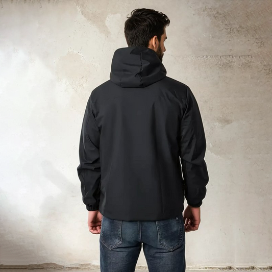 Chaqueta impermeable 3 en 1 hombre con bolsillos