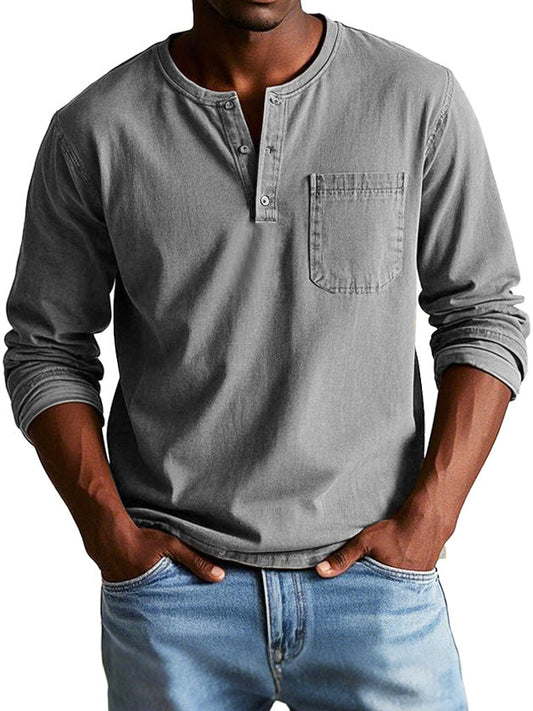 Azel | Camisa Vintage de Manga Larga