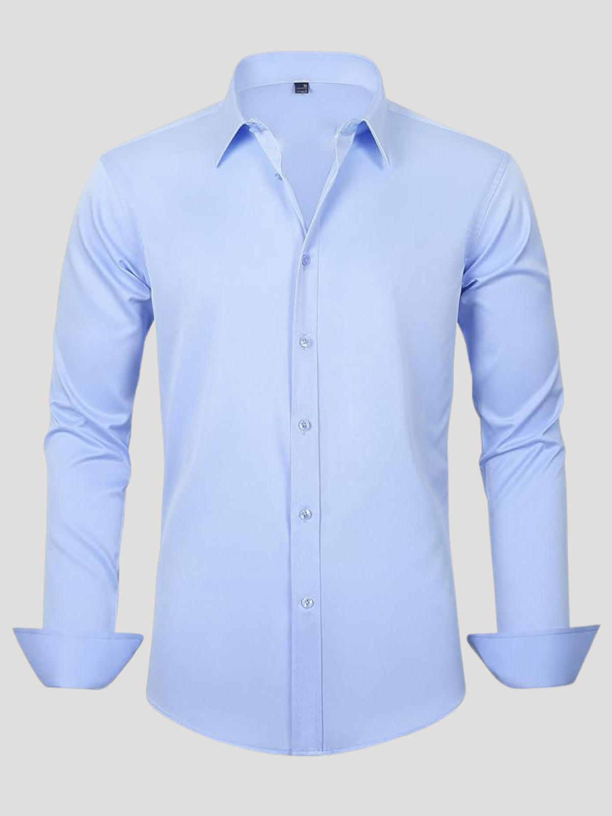 Camisa vestir hombre elástica antiarrugas