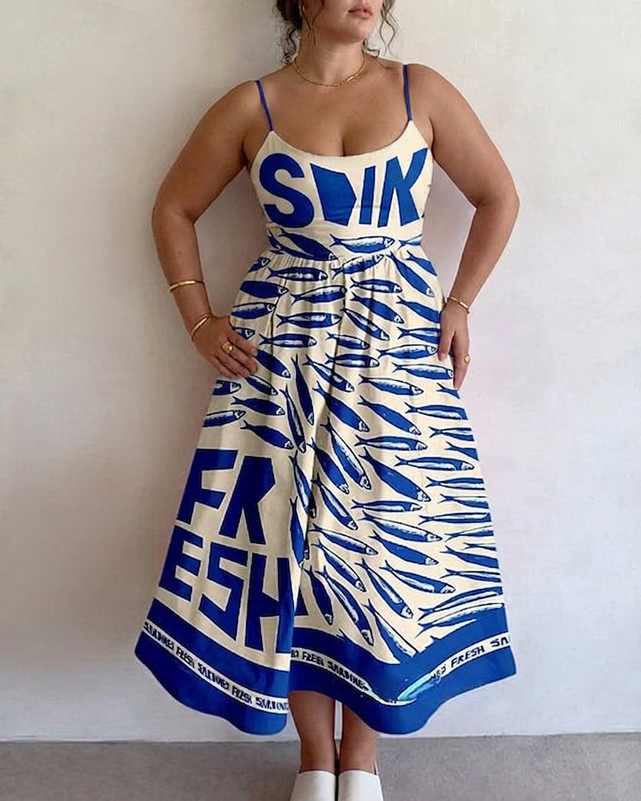 Hadleigh | Coastal Market Vestido Midi