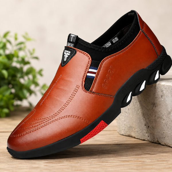 Zapatos elegantes hombre con suela antideslizante