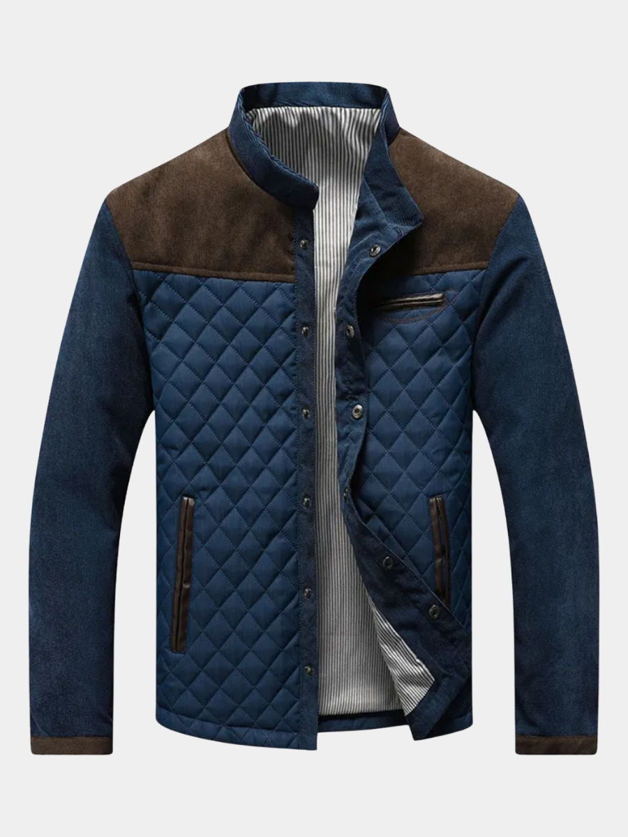Chaqueta elegante hombre corte estructurado
