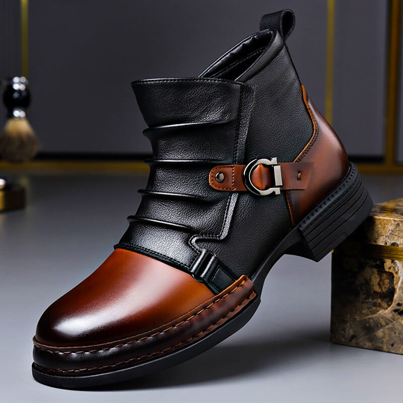 Zapatos elegantes hombre efecto piel atemporales