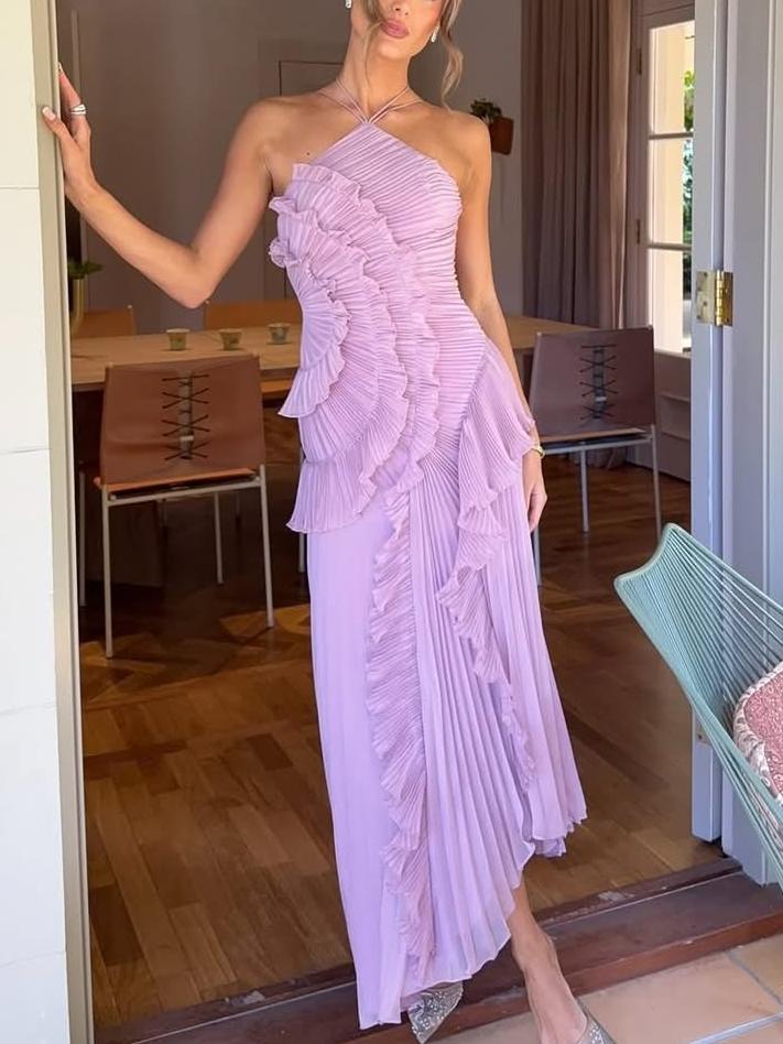 Elena | Vestido Largo Ocean Whirlpool