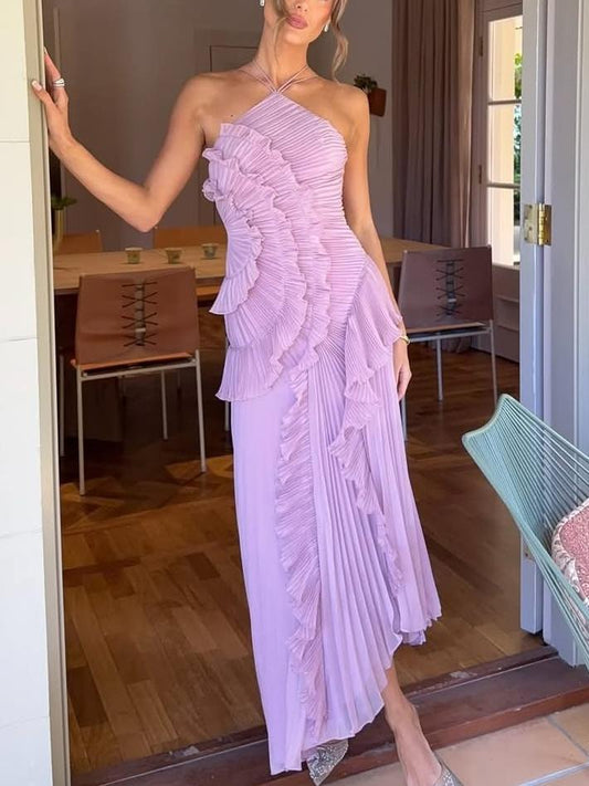 Elena | Vestido Largo Ocean Whirlpool