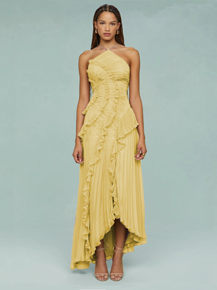 Elena | Vestido Largo Ocean Whirlpool