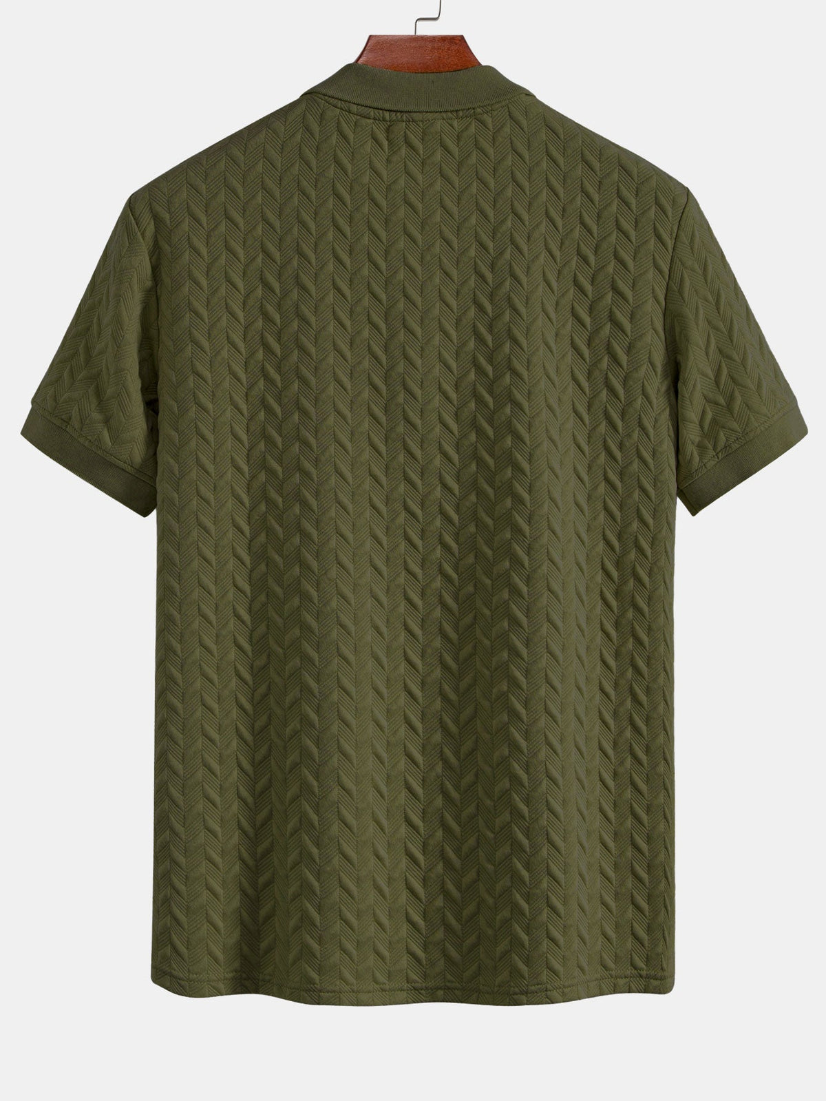 Polo Jacquard Geométrico