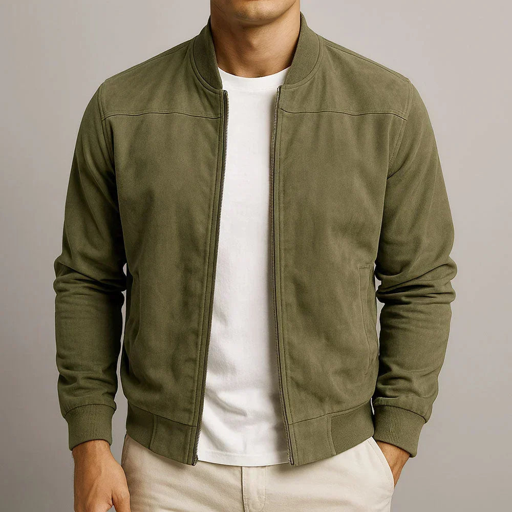 Bomber efecto ante hombre forro interior entretiempo
