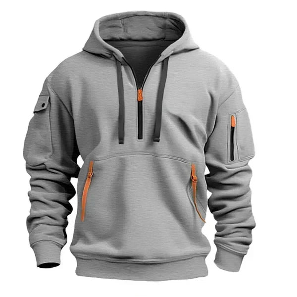 Sudadera capucha hombre elegante y cálida