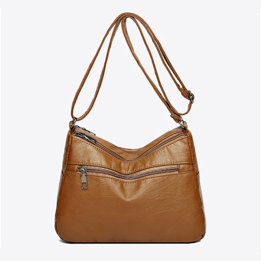Bolso vintage mujer efecto piel casual