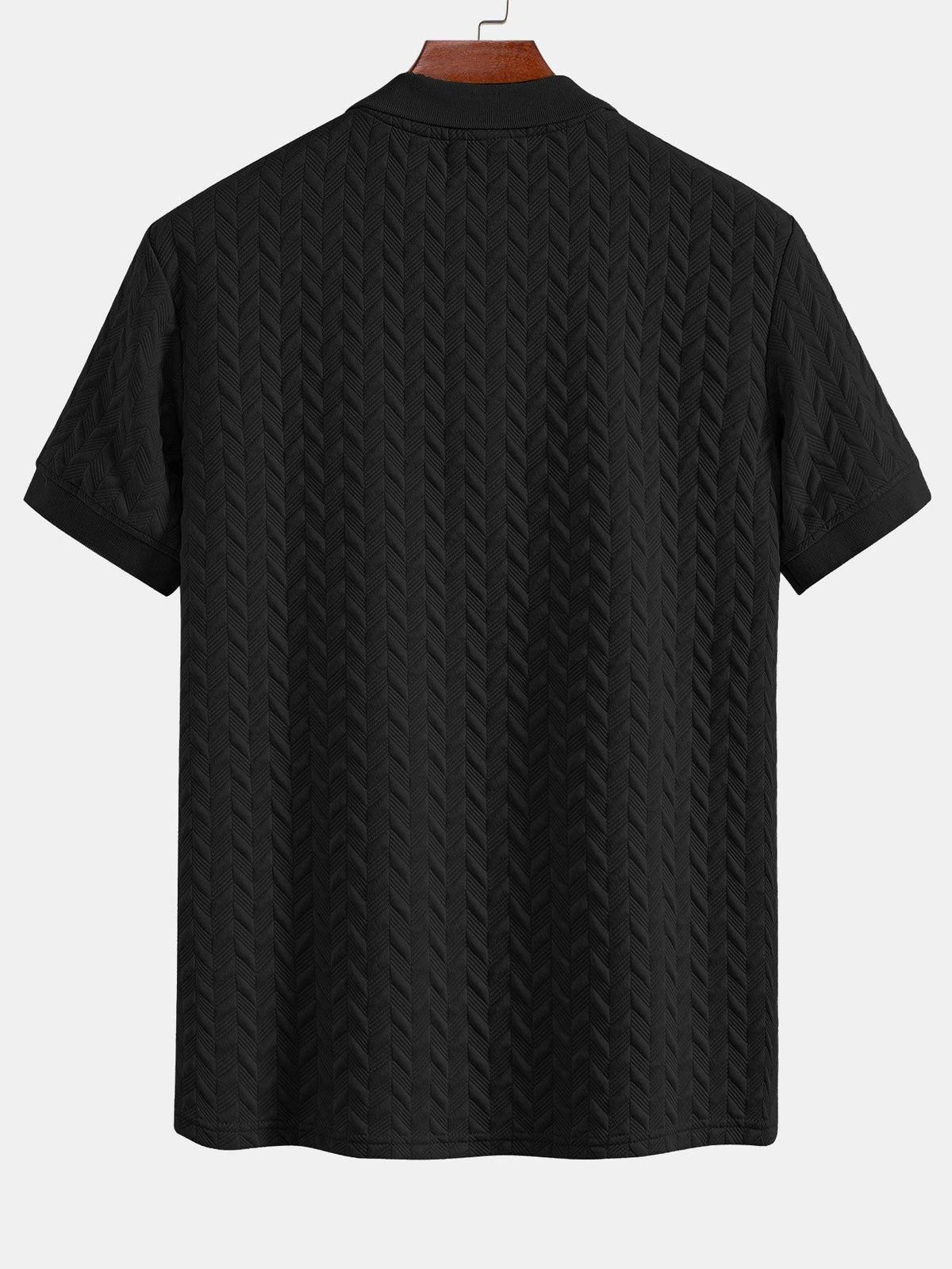 Polo Jacquard Geométrico