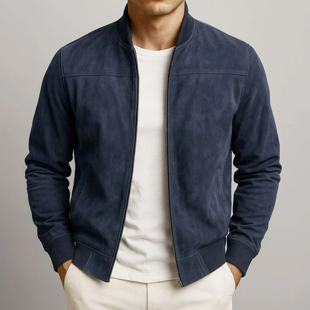 Bomber efecto ante hombre forro interior entretiempo
