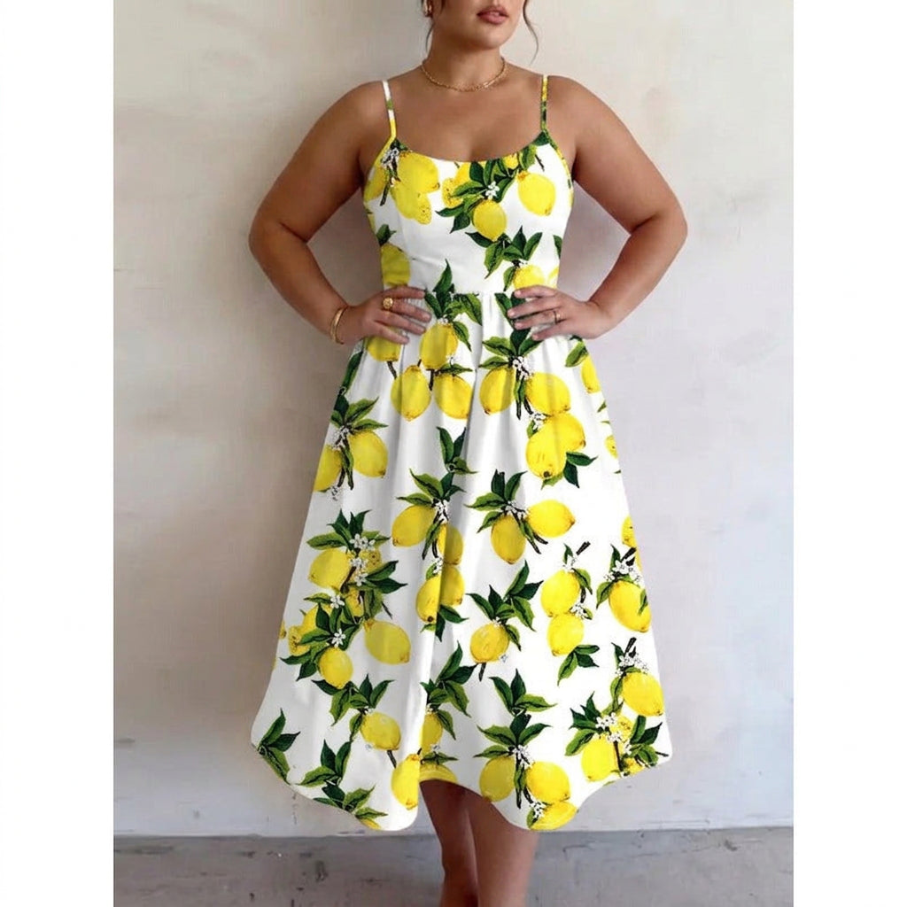 Cressida | Lemon Grove Vestido Midi