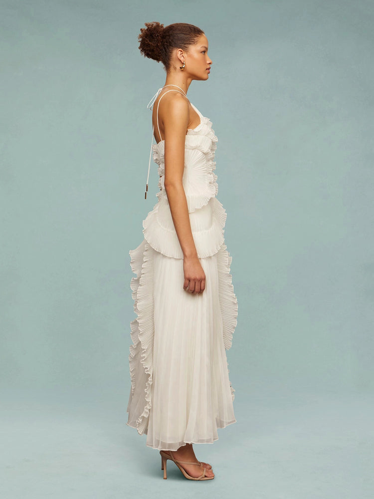 Elena | Vestido Largo Ocean Whirlpool