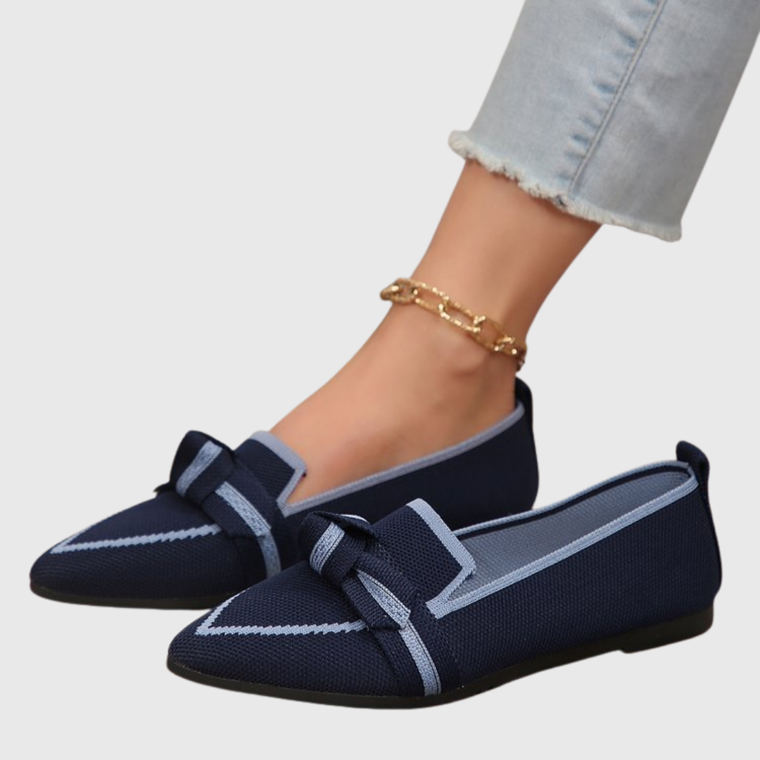 Milena | Mocasines de Comodidad Anudados