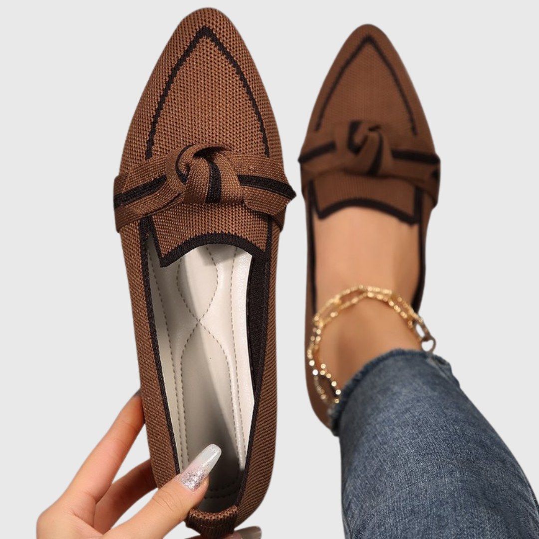 Milena | Mocasines de Comodidad Anudados