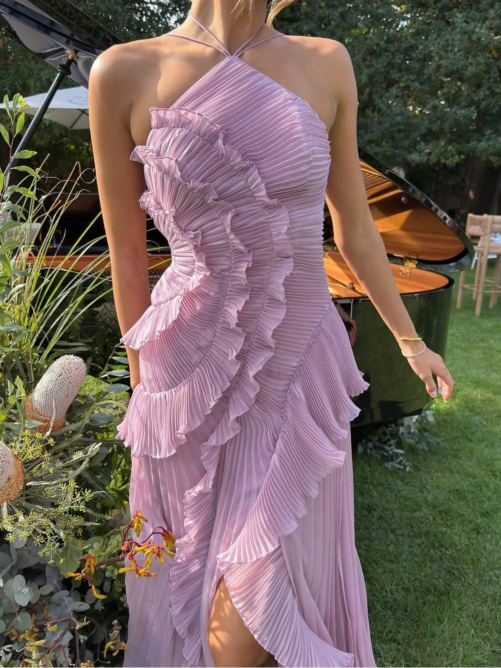 Elena | Vestido Largo Ocean Whirlpool