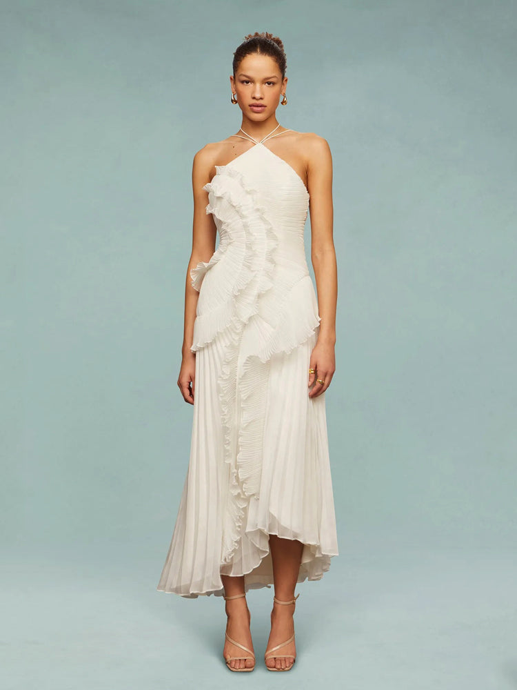Elena | Vestido Largo Ocean Whirlpool