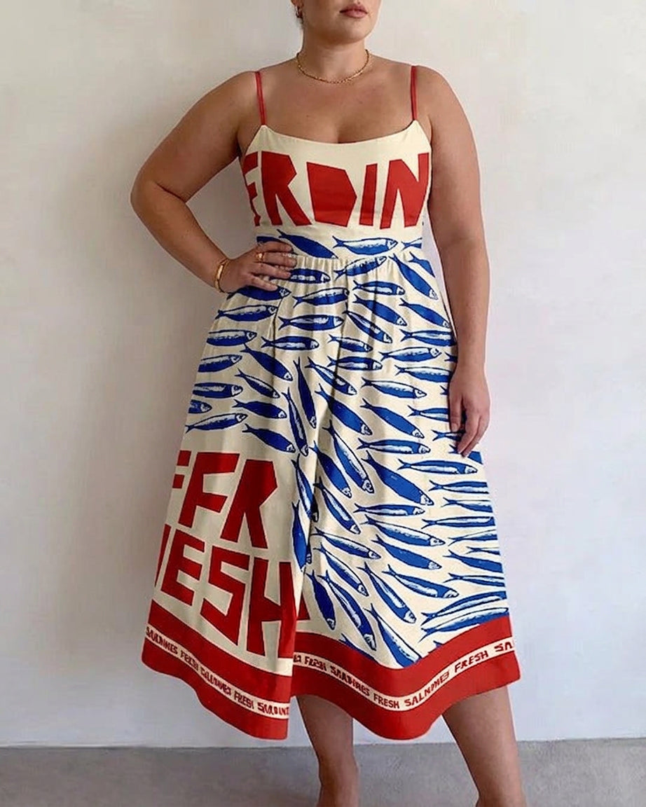 Winslowe | Coastal Arte Vestido Midi