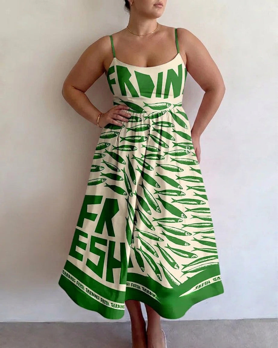Ellowyn | Coastal Market Vestido Midi