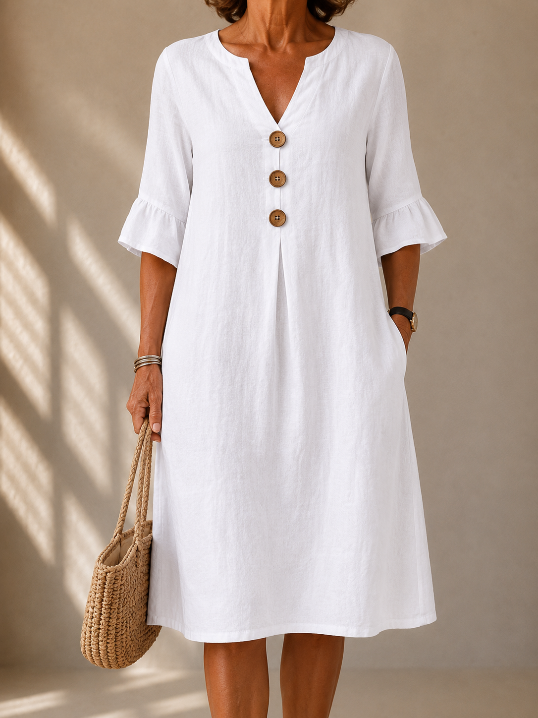 Audrey | Vestido con Botones