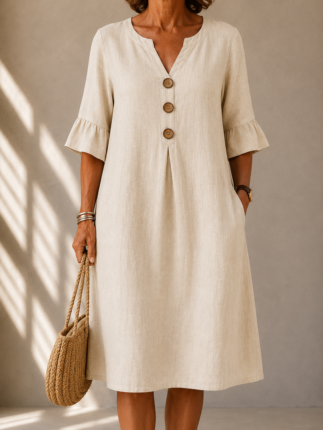 Eleanor | Vestido con Botones