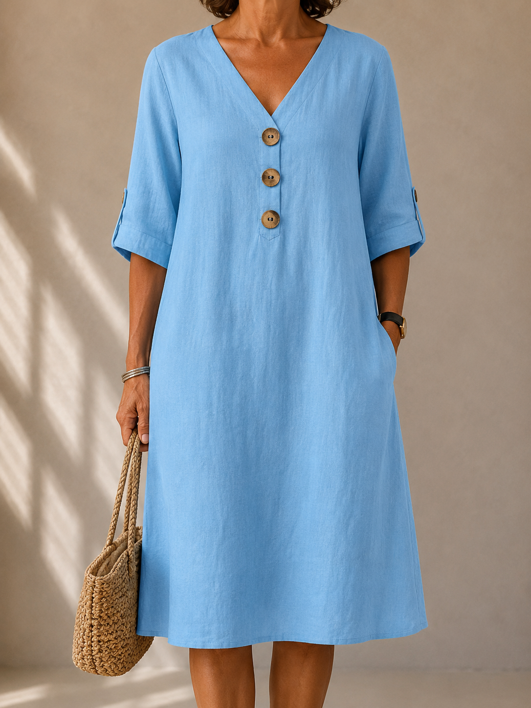 Amelia | Vestido con Botones