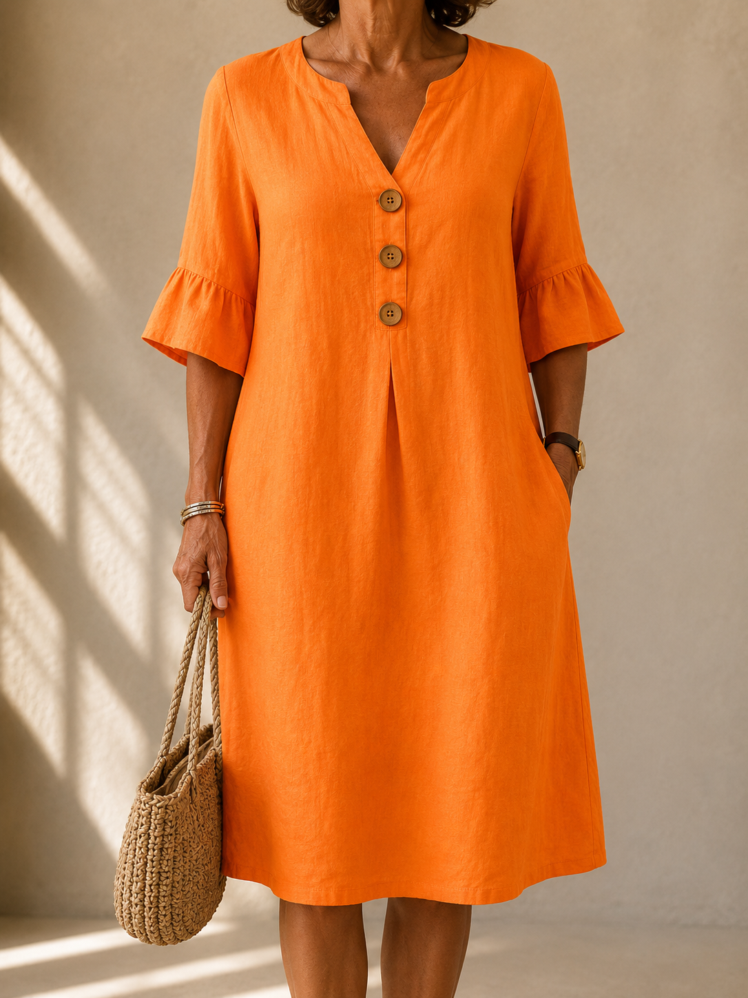 Hazel | Vestido con Botones