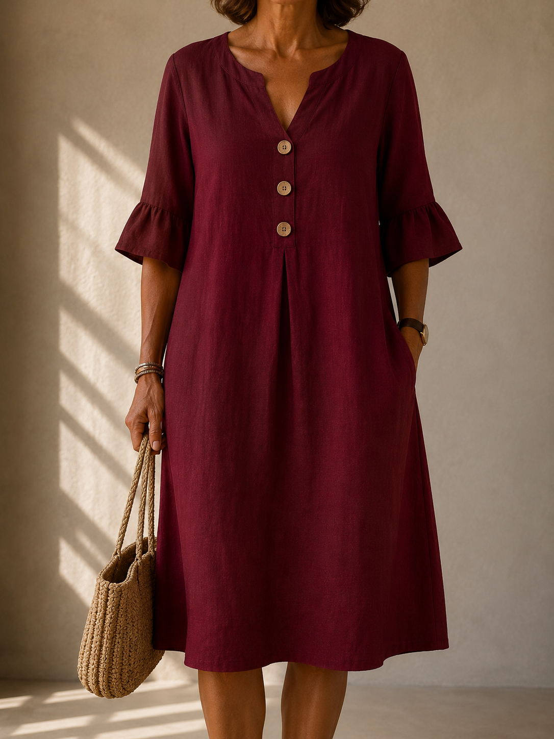 Clara | Vestido con Botones
