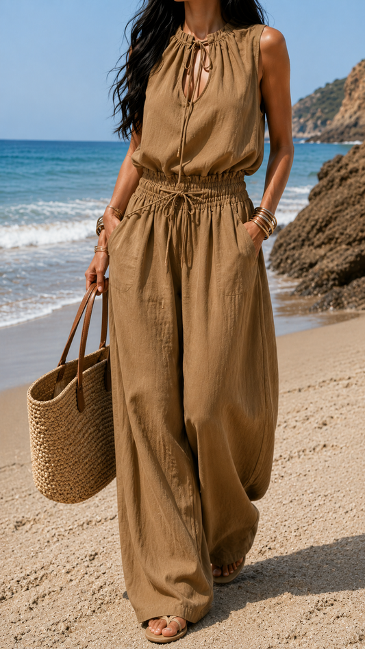 Mono Boho Arena Blanca