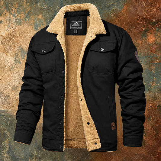 Bomber robusta hombre con forro cálido interior