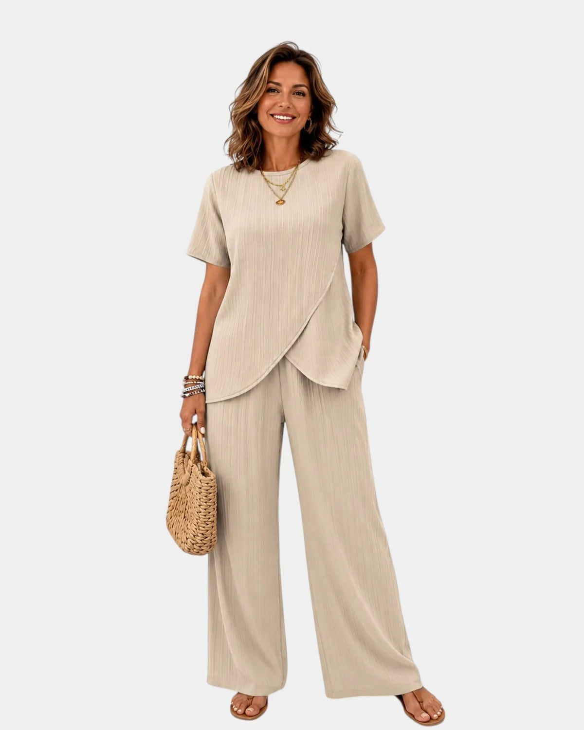 Nadège | Conjunto Elegante de Dos Piezas