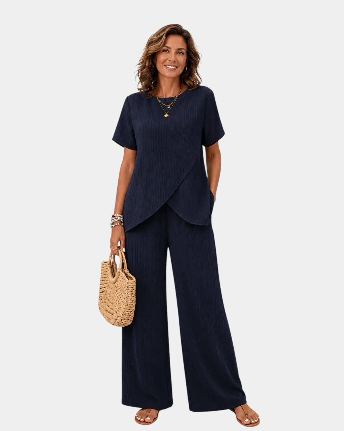 Nadège | Conjunto Elegante de Dos Piezas