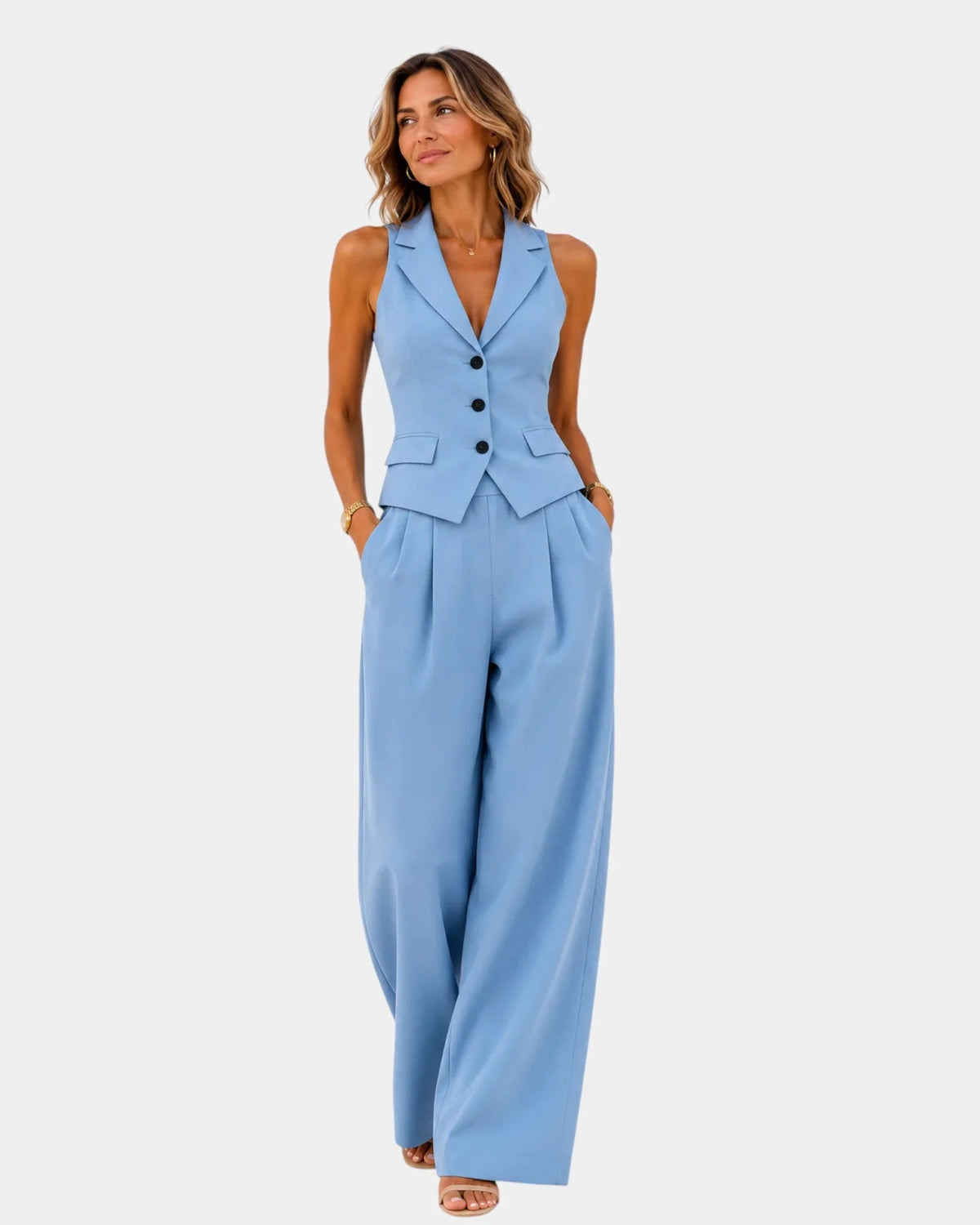Clarine | Conjunto de Pantalón y Chaleco