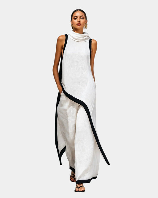 Nicaise | Conjunto Elegante de Pantalón y Blusa