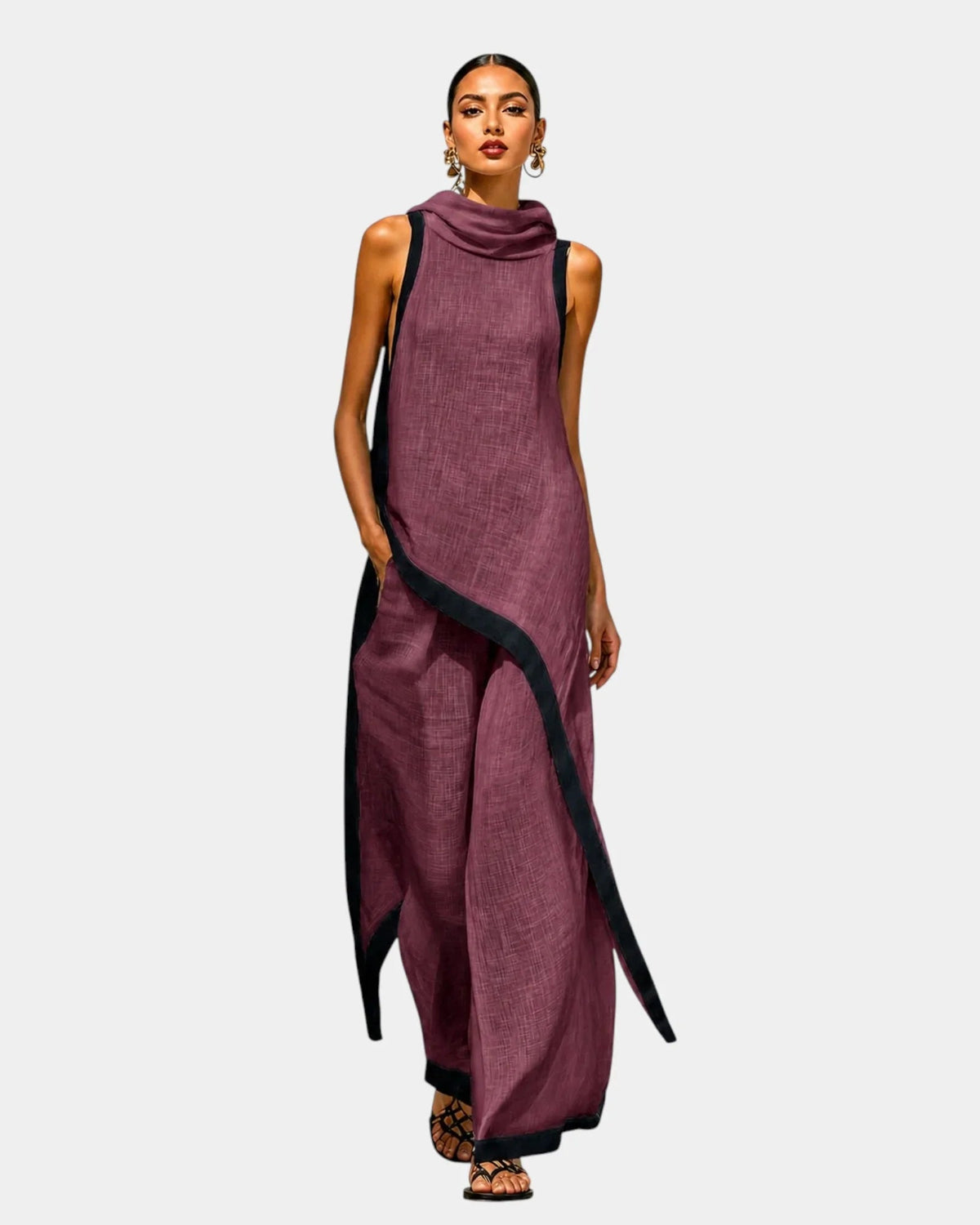 Nicaise | Conjunto Elegante de Pantalón y Blusa