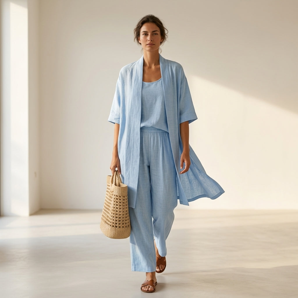 Isabela | Conjunto Elegante de Muy Piezas con Tejido Transpirable