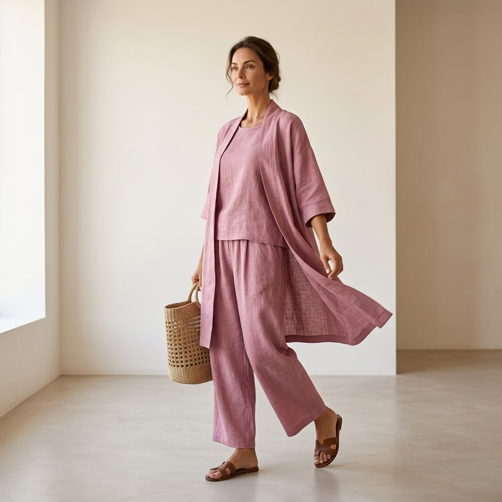 Isabela | Conjunto Elegante de Muy Piezas con Tejido Transpirable
